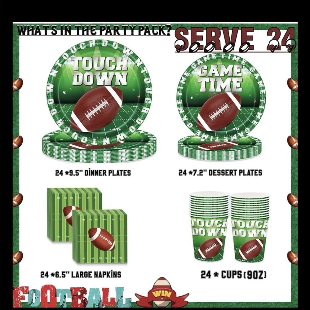 N/A football party